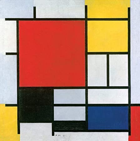 Composition 11, Piet Mondrian